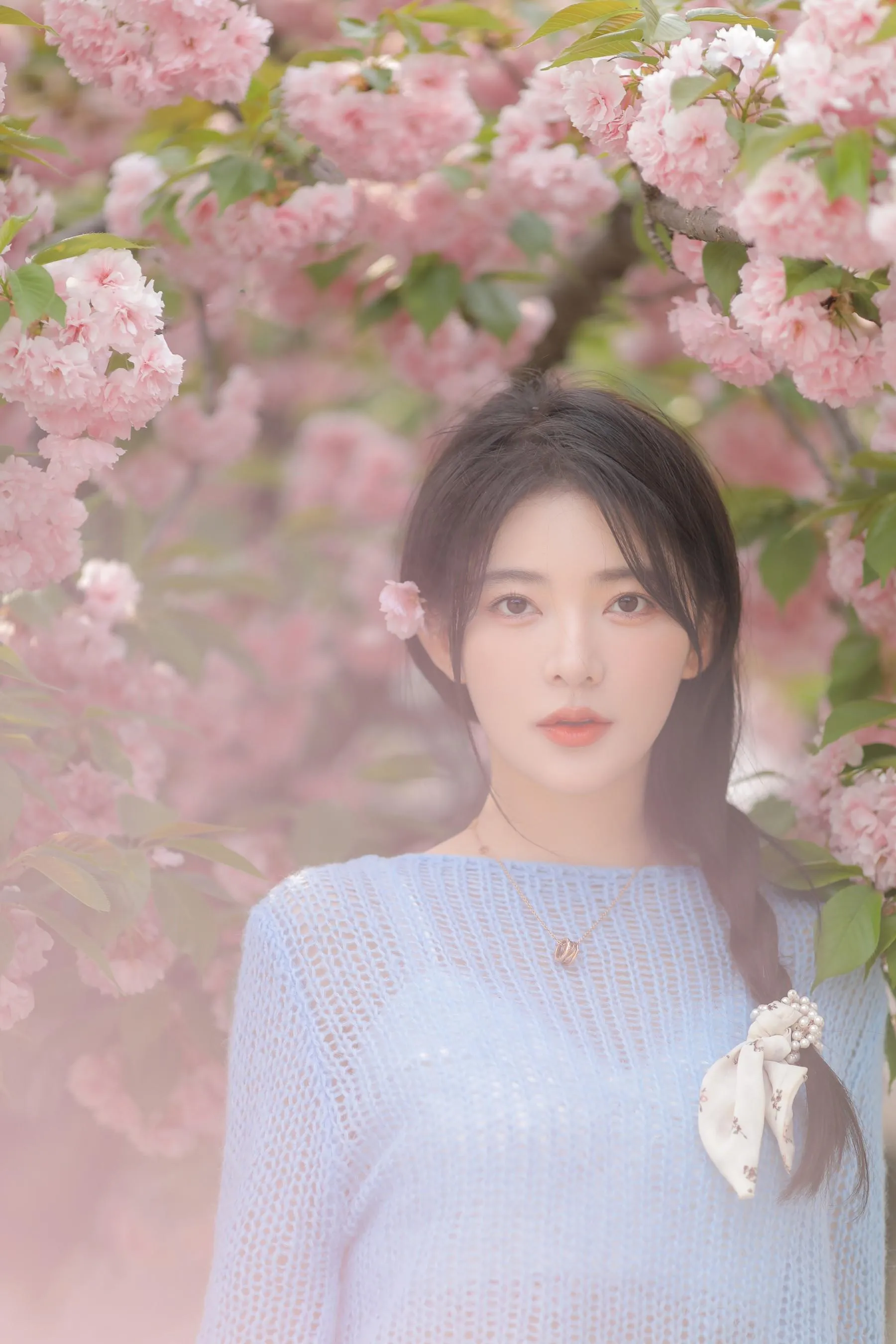 [艺图语] 2022.06.22 粉蓝晚樱 杨伊墨 [29P]插图7